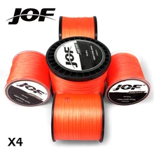 JOF 300M 500M 1000M PE Braided Wire Multifilament Fishing Line 4 Strands Fishing Tackle
JOF 300M 500M 1000M PE Braided Wire Multifilament Fishing Line 4 Strands Fishing Tackle