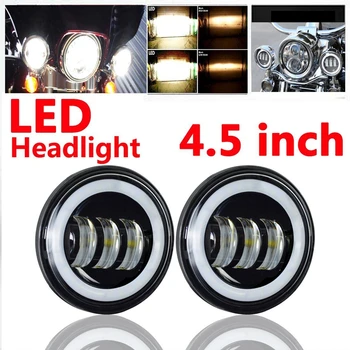 2pcs 4.5 inch Motorcycle Led Fog Light DRL Led Fog Angel Eyes 30W Round Waterproof 4 1/2 Auxiliary Passing Lamp for Harley
2pcs 4.5 inch Motorcycle Led Fog Light DRL Led Fog Angel Eyes 30W Round Waterproof 4 1/2 Auxiliary Passing Lamp for Harley