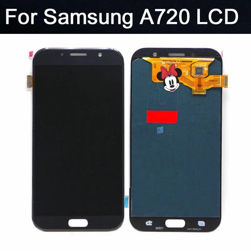 AMOLED For Samsung A7 2017 A720 A720F A720M A720Y LCD Display With Touch Screen Digitizer Assembly Free Shipping
AMOLED For Samsung A7 2017 A720 A720F A720M A720Y LCD Display With Touch Screen Digitizer Assembly Free Shipping