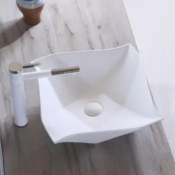 White Simple And Super Thin Edge Character Basin bathroom Washbasin Artistic Basin Sink ceramic Wash Basin bathroom sink
White Simple And Super Thin Edge Character Basin bathroom Washbasin Artistic Basin Sink ceramic Wash Basin bathroom sink
