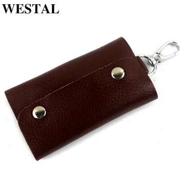 WESTAL men's key holder genuine leather hasp keys purse for men's small keychain cover mini card holder coin bag for men 112
WESTAL men's key holder genuine leather hasp keys purse for men's small keychain cover mini card holder coin bag for men 112