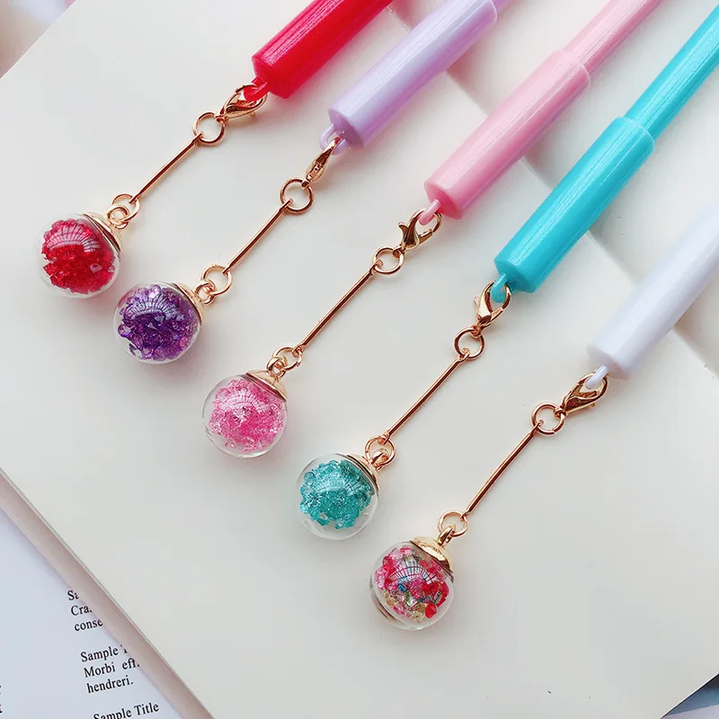 5 pcs/Lot Detachable pendant gel pen Fruit & Luminous wish ball black ink pen Gift Stationery office school supplies 6190
5 pcs/Lot Detachable pendant gel pen Fruit & Luminous wish ball black ink pen Gift Stationery office school supplies 6190