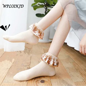 WPLOIKJD Women's Candy Colors Creative Sequins Socks Edge Colorful Shiny Funny Socks Women Princess Socks Calcetines Skarpetki
WPLOIKJD Women's Candy Colors Creative Sequins Socks Edge Colorful Shiny Funny Socks Women Princess Socks Calcetines Skarpetki
