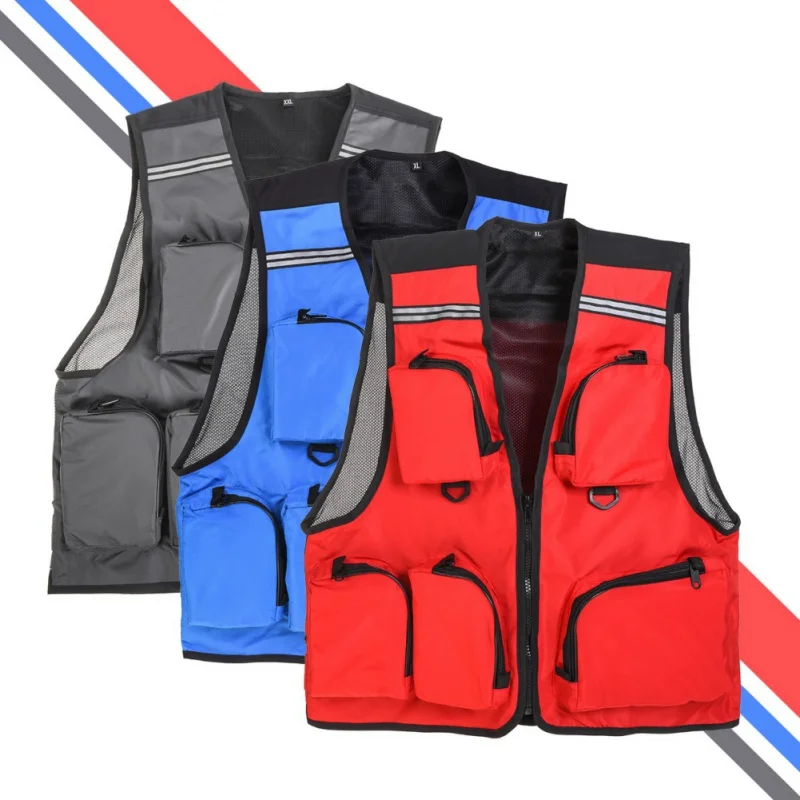 Fly Fishing Vest Mesh Multi-Pocket Vests Waistcoat Breathable Outdoor Sport Photography Quick Dry Hunt Hike Fisherman Clothes
Fly Fishing Vest Mesh Multi-Pocket Vests Waistcoat Breathable Outdoor Sport Photography Quick Dry Hunt Hike Fisherman Clothes