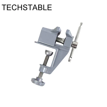TECHSTABLE Chromium vanadium alloy steel Screw Vise Mini Table Vice Bench Clamp Screw Vise for DIY Craft Mould Fixed Repair Tool
TECHSTABLE Chromium vanadium alloy steel Screw Vise Mini Table Vice Bench Clamp Screw Vise for DIY Craft Mould Fixed Repair Tool