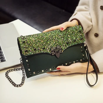 2019 New Luxury Fashion Women Daily Clutches Evening Bag Female Glitter Sequins Shoulder Bag High quality Ladies Small Chain Bag
2019 New Luxury Fashion Women Daily Clutches Evening Bag Female Glitter Sequins Shoulder Bag High quality Ladies Small Chain Bag