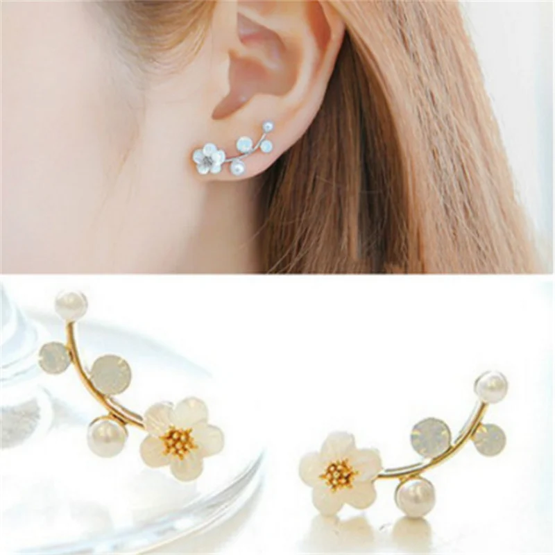 2018 New Fashion Bijoux Exquisite Simulated-pearl Climber Modern Beautiful Flower Tree Branch Stud Earrings For Women Jewelry
2018 New Fashion Bijoux Exquisite Simulated-pearl Climber Modern Beautiful Flower Tree Branch Stud Earrings For Women Jewelry