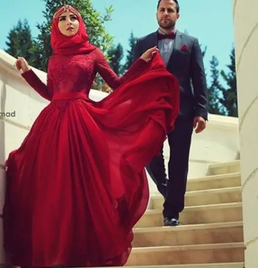 hijab engagement dresses