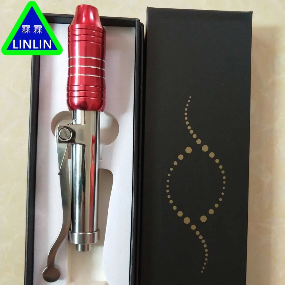 LINLIN New Arrival Pen Non Invasive Wrinkle Removal Syringe Needle Needless Hyaluronic Small steel mesotherapy Gun Atomizer 
LINLIN New Arrival Pen Non Invasive Wrinkle Removal Syringe Needle Needless Hyaluronic Small steel mesotherapy Gun Atomizer