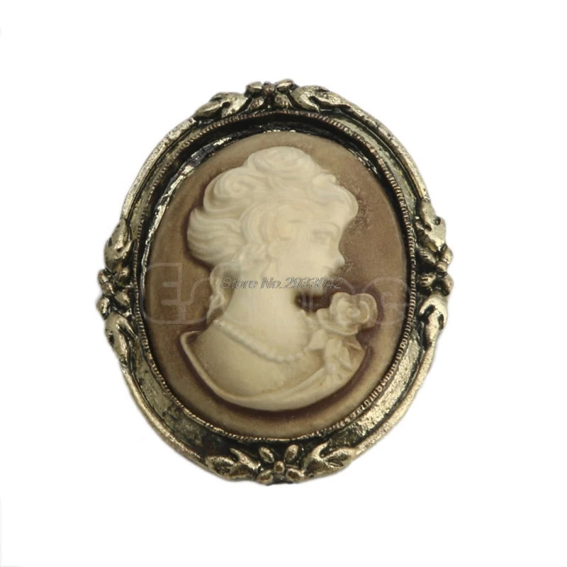 Free shipping 5Pcs/lot Vintage Victorian Design Queen Brooch Pin Lady Cameo Black Enamel Bronze Jewelry -W128
Free shipping 5Pcs/lot Vintage Victorian Design Queen Brooch Pin Lady Cameo Black Enamel Bronze Jewelry -W128