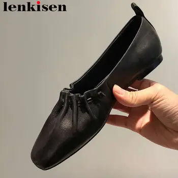 Comfortable hand-sewn leather natural leather ballet shoe square toe pleated design slip on party dating sleeve grandma shoe L02
Comfortable hand-sewn leather natural leather ballet shoe square toe pleated design slip on party dating sleeve grandma shoe L02
