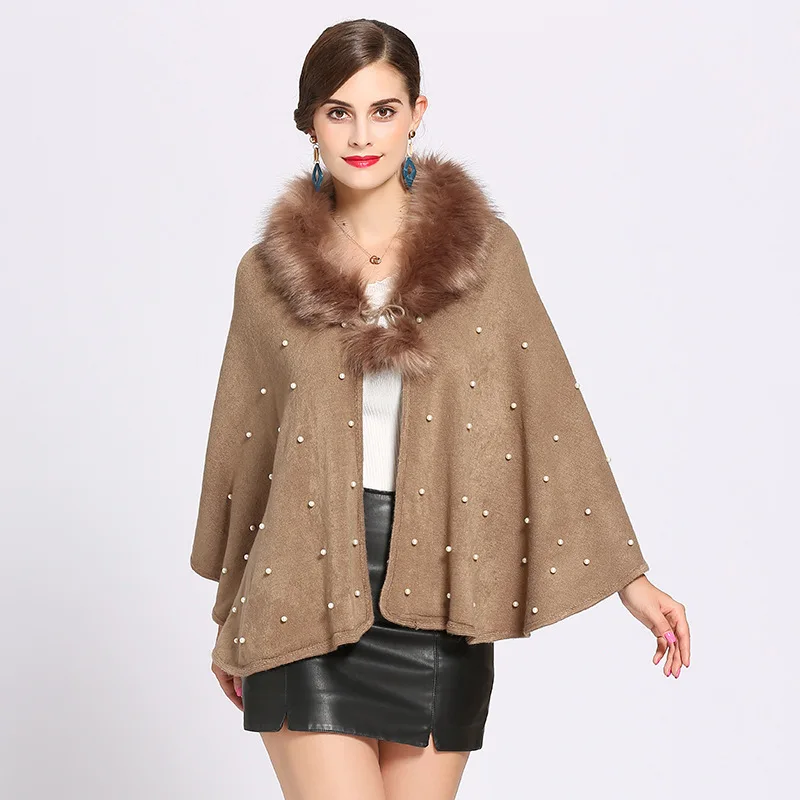 LaMaxPa 2018 Winter New Fashion Women/Ladies Warm Thicken Solid Oversize Pearl Cashmere Shawls Fur Neckline Wraps Femme Poncho
LaMaxPa 2018 Winter New Fashion Women/Ladies Warm Thicken Solid Oversize Pearl Cashmere Shawls Fur Neckline Wraps Femme Poncho