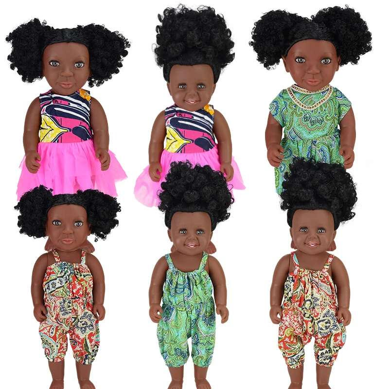 black girl 17inch baby reborn dolls poupee lifelike boneca Rapunzel silicone toys girls gifts children pop christmas present
black girl 17inch baby reborn dolls poupee lifelike boneca Rapunzel silicone toys girls gifts children pop christmas present