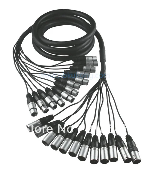 KUILONG corporation high quality 12 Channel XLR PA Pro Audio Stage Snake Patch Cable 2M
KUILONG corporation high quality 12 Channel XLR PA Pro Audio Stage Snake Patch Cable 2M
