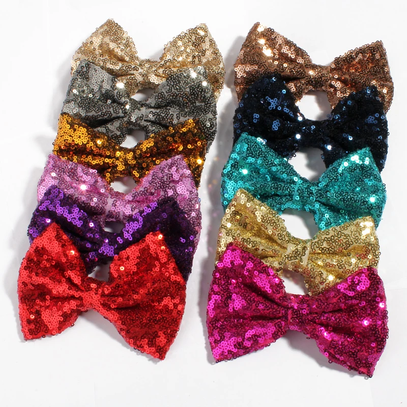 120PCS 13cm Handmade Big Applique Sequins Bows Knot for Women Hair Accessories Newborn DIY Shiny Sequin Hair Bows for Hair Clips
120PCS 13cm Handmade Big Applique Sequins Bows Knot for Women Hair Accessories Newborn DIY Shiny Sequin Hair Bows for Hair Clips
