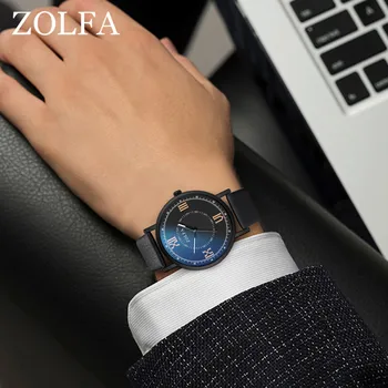 ZOLFA Sleek Minimalist Roman Scale Blue Glass Belt Men's Quartz Watch Men's watch Wrist Party decoration Business Watch gif for
ZOLFA Sleek Minimalist Roman Scale Blue Glass Belt Men's Quartz Watch Men's watch Wrist Party decoration Business Watch gif for