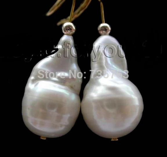 xiuli 00304 Genuine Natural white Reborn Keshi pearl Earrings 14KGP
xiuli 00304 Genuine Natural white Reborn Keshi pearl Earrings 14KGP