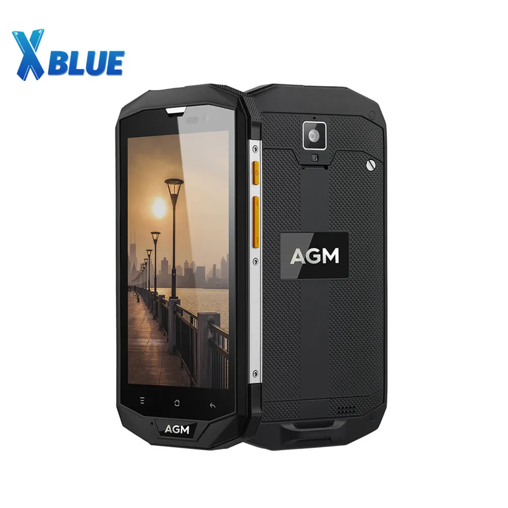 

AGM A8 4G IP68 Waterproof Smartphone Android 7.0 5.0 inch MSM8916 Quad Core 1.2GHz 3GB RAM 32GB ROM 13.0MP 4050mAh Battery Phone