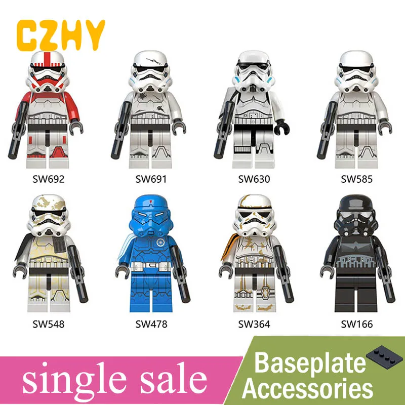 Single Sales Clone Trooper Shock Shadow Trooper Sandtrooper Military Stormtroopers Building Blocks Toys for Children WM6037
Single Sales Clone Trooper Shock Shadow Trooper Sandtrooper Military Stormtroopers Building Blocks Toys for Children WM6037