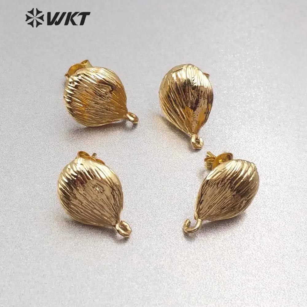 WT-JFE19 WKT Simple Style Earrings Gold Earrings Earrings Jewelry(12mm*17.3mm) Electroplate For Women Earring Making Findings
WT-JFE19 WKT Simple Style Earrings Gold Earrings Earrings Jewelry(12mm*17.3mm) Electroplate For Women Earring Making Findings