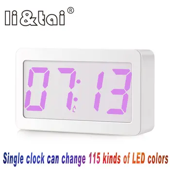 Original Modern Alarm Clock Color Changing Digital LED Table Clock Watches 24 / 12-Hour Display clock with Dimmable Nightlight
Original Modern Alarm Clock Color Changing Digital LED Table Clock Watches 24 / 12-Hour Display clock with Dimmable Nightlight