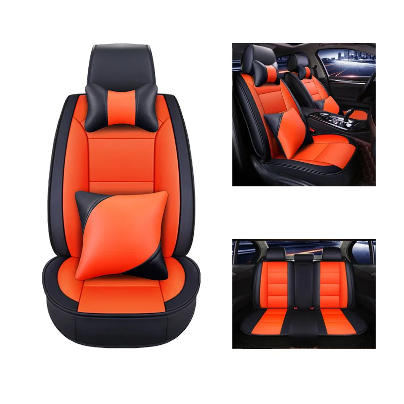 WLMWL Universal Leather Car seat cover for Fiat all models 500L 500 2007-2014 punto Bravo Viaggio Freemoauto car styling
WLMWL Universal Leather Car seat cover for Fiat all models 500L 500 2007-2014 punto Bravo Viaggio Freemoauto car styling