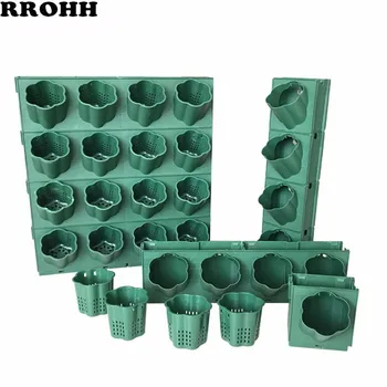 1Pcs Modular Type Stackable Plant Wall Flower Pot Vertical Wall Hanging Green Succulents Flower Pot Bonsai Garden Decorative
1Pcs Modular Type Stackable Plant Wall Flower Pot Vertical Wall Hanging Green Succulents Flower Pot Bonsai Garden Decorative