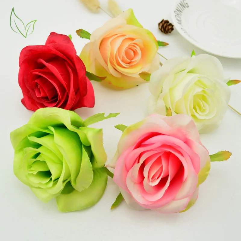 1 pcs Silk Cheap Artificial Flowers Rose head For home Wedding car Decoration DIY Wreath Craft Fake Flower head bouquet bracelet
1 pcs Silk Cheap Artificial Flowers Rose head For home Wedding car Decoration DIY Wreath Craft Fake Flower head bouquet bracelet