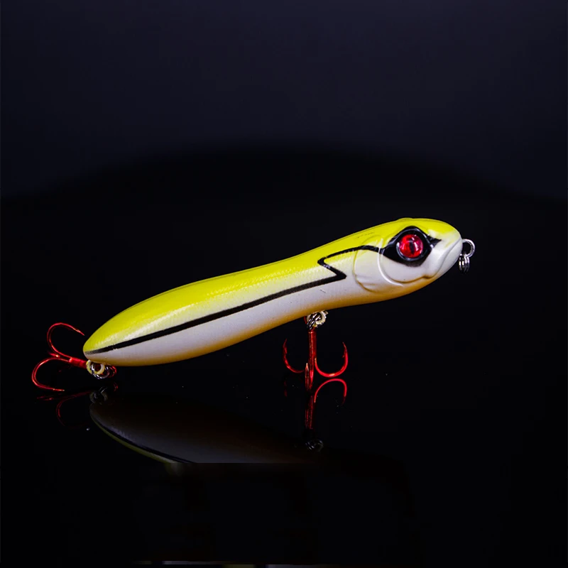 Flash Sale Topwater Pike Fishing Pencil Lure 16g 10cm Artificial Hard Bait Mini Magician Snake Walker Artificial Lures Saltwater
Flash Sale Topwater Pike Fishing Pencil Lure 16g 10cm Artificial Hard Bait Mini Magician Snake Walker Artificial Lures Saltwater