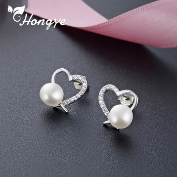 Hongye Natural Pearl Earrings Fashion Jewelry Female Romantic Ear Jewelry 925 Silver Zircon Insert Heart Shape Brinco 2020 Femme
Hongye Natural Pearl Earrings Fashion Jewelry Female Romantic Ear Jewelry 925 Silver Zircon Insert Heart Shape Brinco 2020 Femme