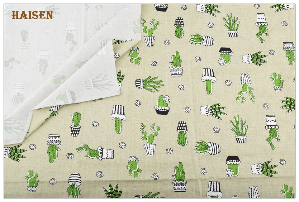 Haisen,Green Floral Series Cloth,Printed Twill Cotton Fabric For DIY Quilting&Sewing Baby&Child/Sheet,Pillow,Cushion Material Haisen,Green Floral Series Cloth,Printed Twill Cotton Fabric For DIY Quilting&Sewing Baby&Child/Sheet,Pillow,Cushion Material