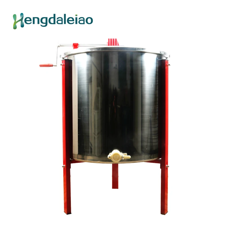 Beekeeping Equipment/Tools Manual Stainless Steel 6 frames Bee Honey Centrifuge Machine/Honey Extractor with Three Red Legs
Beekeeping Equipment/Tools Manual Stainless Steel 6 frames Bee Honey Centrifuge Machine/Honey Extractor with Three Red Legs