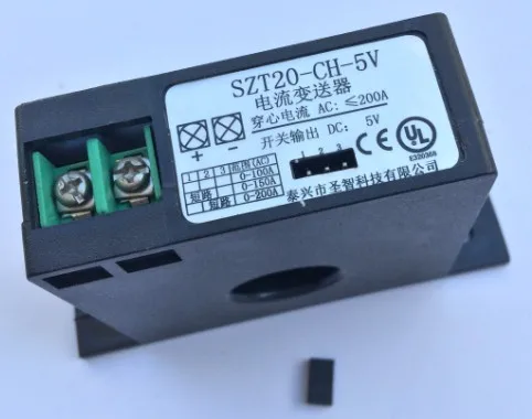 AC current inductive transmitter isolation AC 0-200A current conversion overload protector DC output 0-5V
AC current inductive transmitter isolation AC 0-200A current conversion overload protector DC output 0-5V