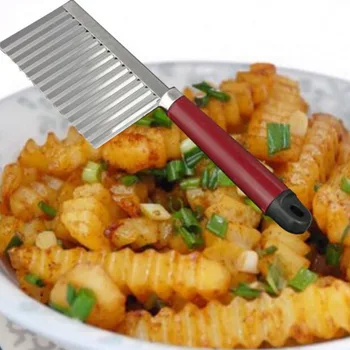 potato wavy edged knife stainless steel plastic handle kitchen gadget vegetable fruit cutting peeler cooking tool accessories
potato wavy edged knife stainless steel plastic handle kitchen gadget vegetable fruit cutting peeler cooking tool accessories