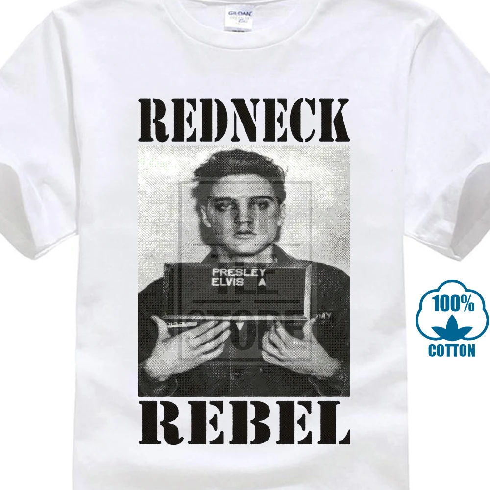 T Shirt 2017 New O-Neck Elvis Redneck Rebel Mugshot T Shirt Rockerotolo Legend 3D Print 100% Cotton Tee Shirts
T Shirt 2017 New O-Neck Elvis Redneck Rebel Mugshot T Shirt Rockerotolo Legend 3D Print 100% Cotton Tee Shirts