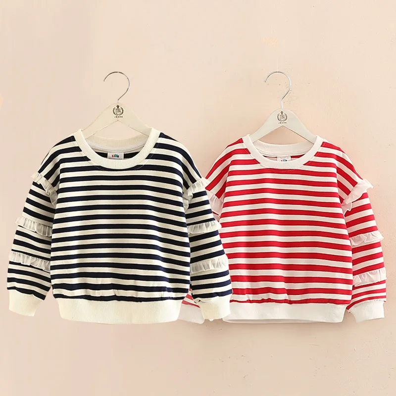 2018 Winter Warm 3-8 9 10 11 12 Years Teenager Children'S Gift Adge Sleeve Decoration Coat Kids Baby Girl Striped Sweatshirts
2018 Winter Warm 3-8 9 10 11 12 Years Teenager Children'S Gift Adge Sleeve Decoration Coat Kids Baby Girl Striped Sweatshirts