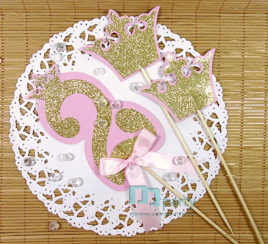 Little Princess Party, Crown Centrepieces, Gold and Pink Two years old Birthday, Pink and Gold, Silver and Pink First Birthday
Little Princess Party, Crown Centrepieces, Gold and Pink Two years old Birthday, Pink and Gold, Silver and Pink First Birthday