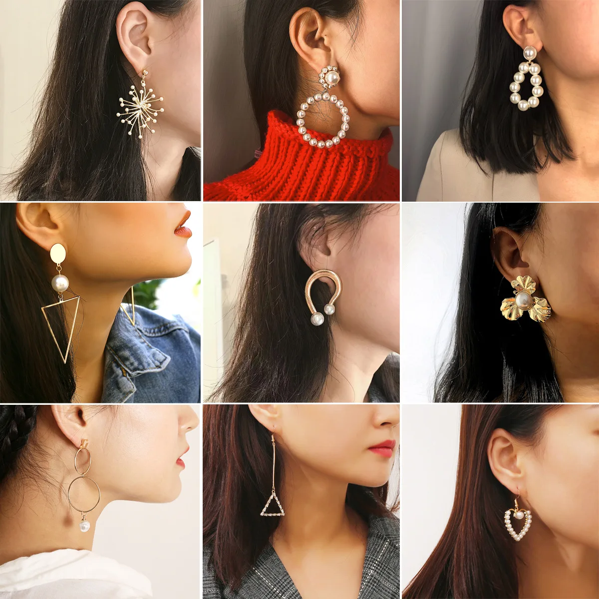 KingDeng Earrings Fashion Jewelry For Women Korean Earring Tassel Pearl Heart Aretes De Mujer Modernos Zinc Alloy Punk
KingDeng Earrings Fashion Jewelry For Women Korean Earring Tassel Pearl Heart Aretes De Mujer Modernos Zinc Alloy Punk