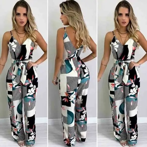 HOT Fashion Women Summer Boho Floral Girls Loose Solid Jumpsuit Harem Trousers Ladies Overall Pants Casual Playsuits Plus Size
HOT Fashion Women Summer Boho Floral Girls Loose Solid Jumpsuit Harem Trousers Ladies Overall Pants Casual Playsuits Plus Size
