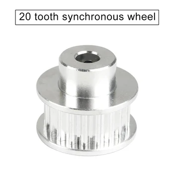 Aluminum 3GT 20 Teeth Timing Belt Pulley Flange Synchronous Wheel for 3D Printer GDeals
Aluminum 3GT 20 Teeth Timing Belt Pulley Flange Synchronous Wheel for 3D Printer GDeals
