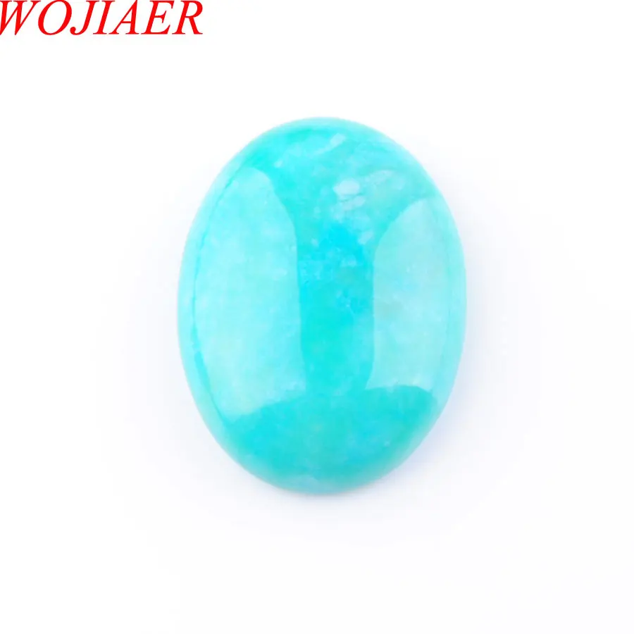 WOJIAER Natural Amazonite 22x30x8mm Gem Stones No Drilled Hole Oval Cabochon CAB Bead for Men DIY Handcrafted Jewelry PU3298
WOJIAER Natural Amazonite 22x30x8mm Gem Stones No Drilled Hole Oval Cabochon CAB Bead for Men DIY Handcrafted Jewelry PU3298