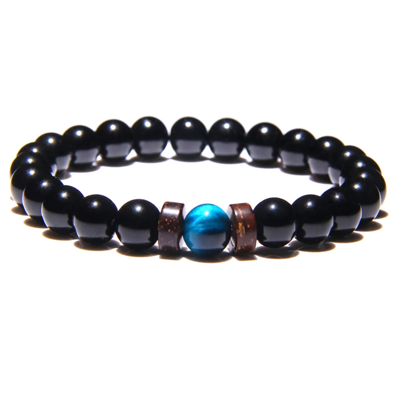 Men Bracelet Natural Black Onyx Bead Buddha Bracelet Fashion Wooden Beads Royal BlueTiger Eye Stone Bracelets Men Jewelry Gifts
Men Bracelet Natural Black Onyx Bead Buddha Bracelet Fashion Wooden Beads Royal BlueTiger Eye Stone Bracelets Men Jewelry Gifts