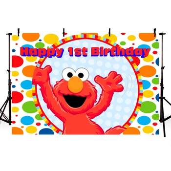 Photography Backdrop Sesame Red Elmo Mirro Pattern Custom Photo Background Children Newborn Happy Birthday Party Bakdrop
Photography Backdrop Sesame Red Elmo Mirro Pattern Custom Photo Background Children Newborn Happy Birthday Party Bakdrop
