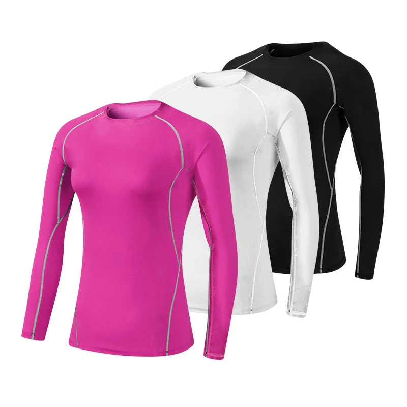 2018 New Women Quick Dry Long Sleeve Yoga Shirts Sport Top Women Compression Gym Fitness Tights Running T-Shirts Short Clothing
2018 New Women Quick Dry Long Sleeve Yoga Shirts Sport Top Women Compression Gym Fitness Tights Running T-Shirts Short Clothing