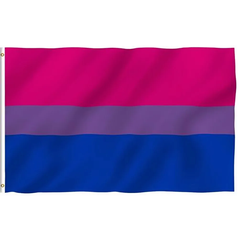 Bisexual Banner Pride Polyester Flag150 x 90cm Bisexual Flag Double Printed Canvas Header Printed Polyester Home Decor Flags @25
Bisexual Banner Pride Polyester Flag150 x 90cm Bisexual Flag Double Printed Canvas Header Printed Polyester Home Decor Flags @25