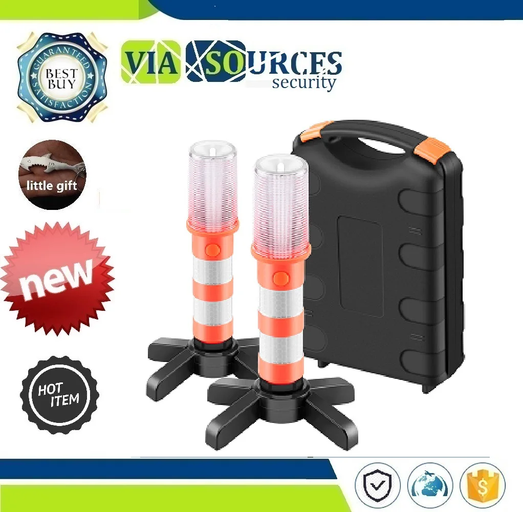 Detachable Stand Beacon Safety Strobe Light Warning Signal Alert SOS Lamps 2 Pcs Magnetic Portable LED Emergency Flares
Detachable Stand Beacon Safety Strobe Light Warning Signal Alert SOS Lamps 2 Pcs Magnetic Portable LED Emergency Flares