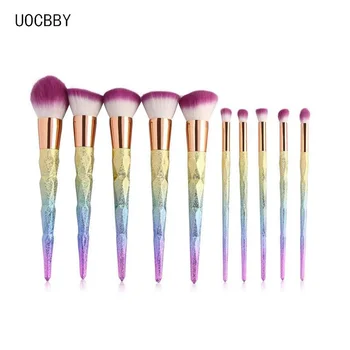 Magic Mermaid Rainbow Diamond Handle Makeup Brushes Set Foundation Cream Powder Highlight Contour Cosmetic Beauty Brush Kit
Magic Mermaid Rainbow Diamond Handle Makeup Brushes Set Foundation Cream Powder Highlight Contour Cosmetic Beauty Brush Kit