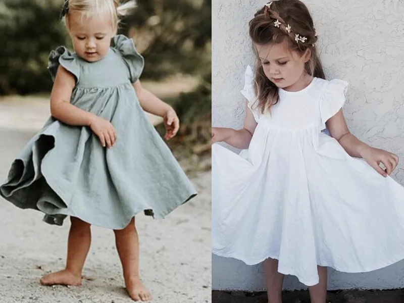 2019 Ins European&America Toddler Kids Girl Dress Ruffles Princess Linen Dress Fashion Summer Clothings
2019 Ins European&America Toddler Kids Girl Dress Ruffles Princess Linen Dress Fashion Summer Clothings