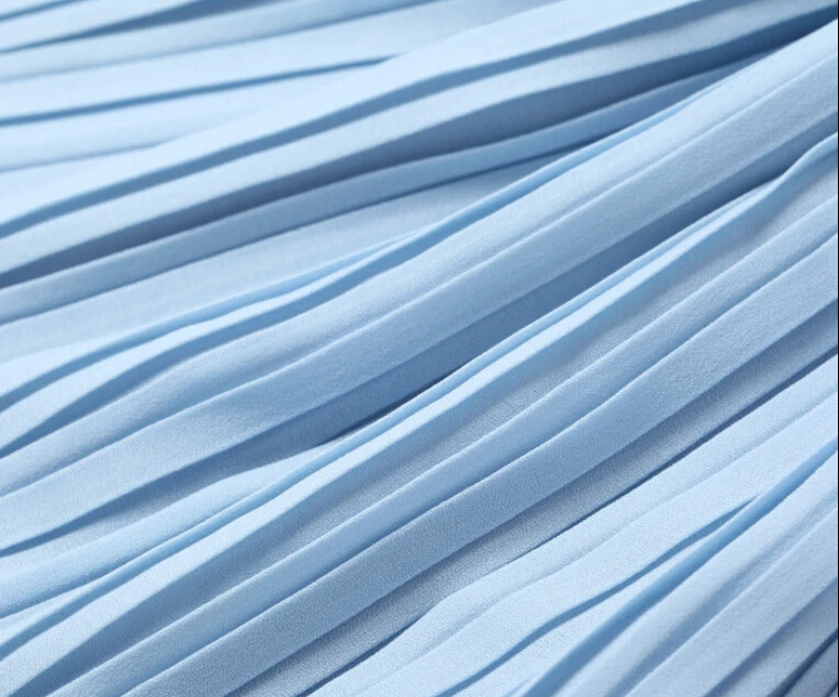2 meters 150cm 59" width blue pleated chiffon fabric pearl yarn fabric wedding dress skirt materials MM82
2 meters 150cm 59" width blue pleated chiffon fabric pearl yarn fabric wedding dress skirt materials MM82