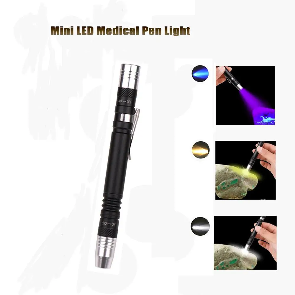 Portable LED Medical Pen Light Aluminum Mini LED Flashlight First Aid Pen Light Torch Emergency Useful Multi Function
Portable LED Medical Pen Light Aluminum Mini LED Flashlight First Aid Pen Light Torch Emergency Useful Multi Function